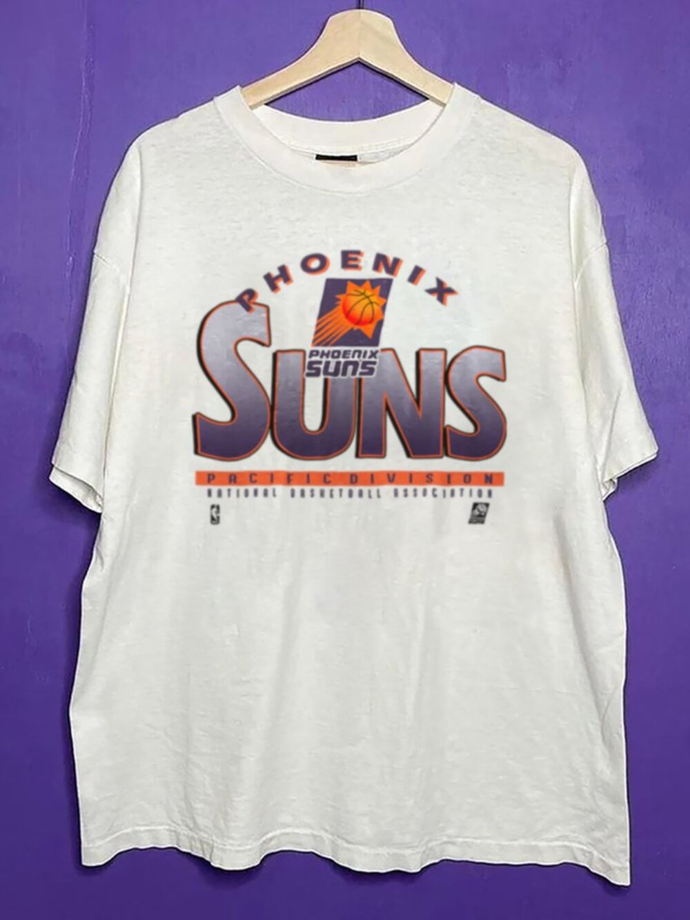 Vintage 90s Phoenix Suns Basketball Fan Unisex Shirt, NBA Phoenix Suns Shirt Tee